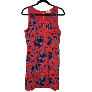 Pins and Needles Floral Red and Blue Dress‎